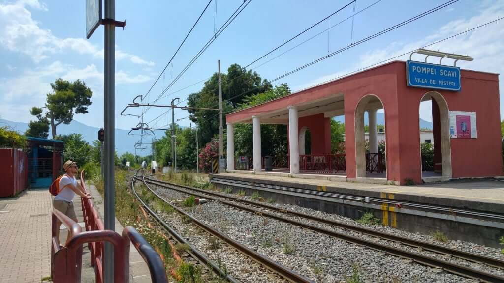Old Italian train station