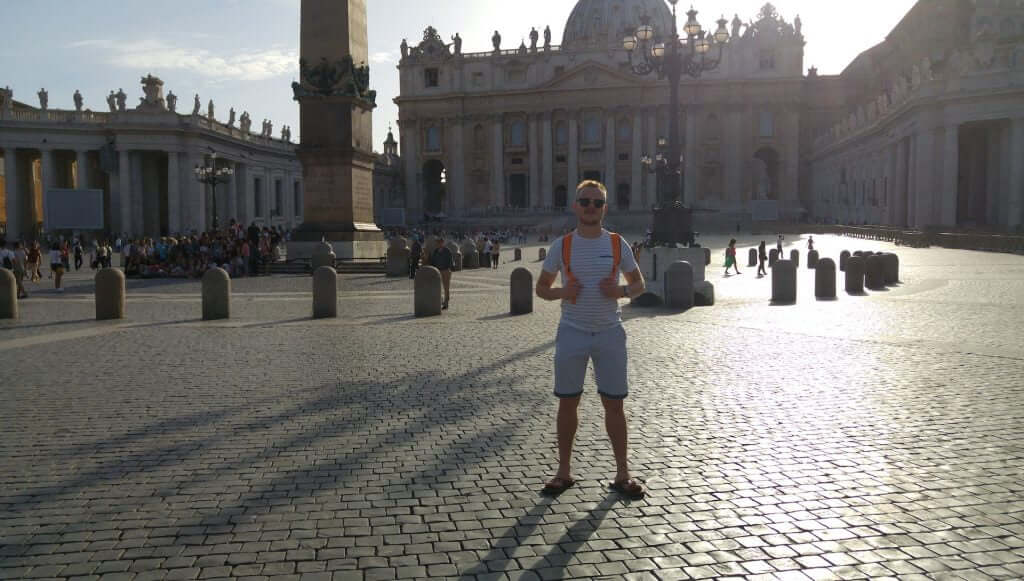 Vatican square visit