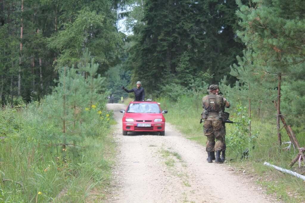 Usually cars were involved part of the game, guess who is driving?