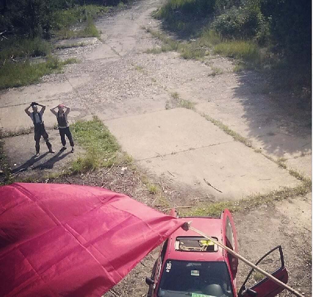 At some point we were hostages as well