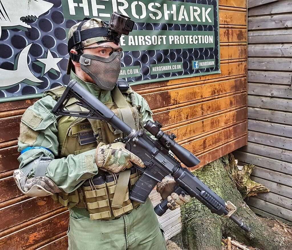 M4 replica weight was 5kg