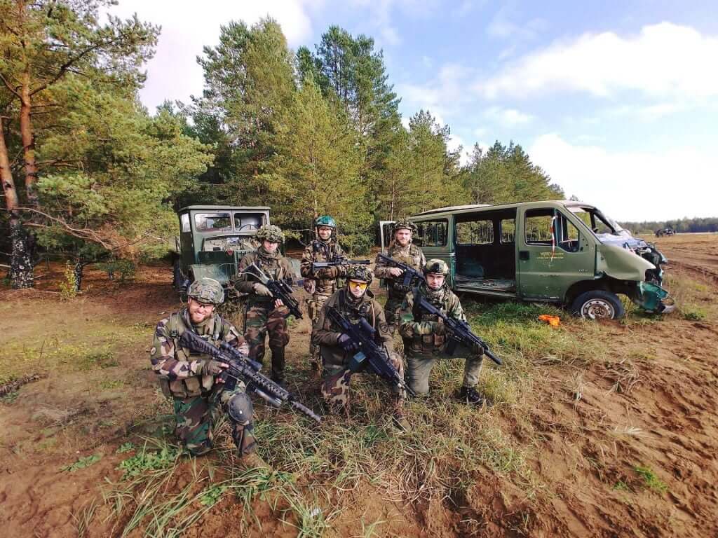 Our small team that was part of bigger team