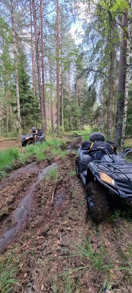 Clean ATV maintenance