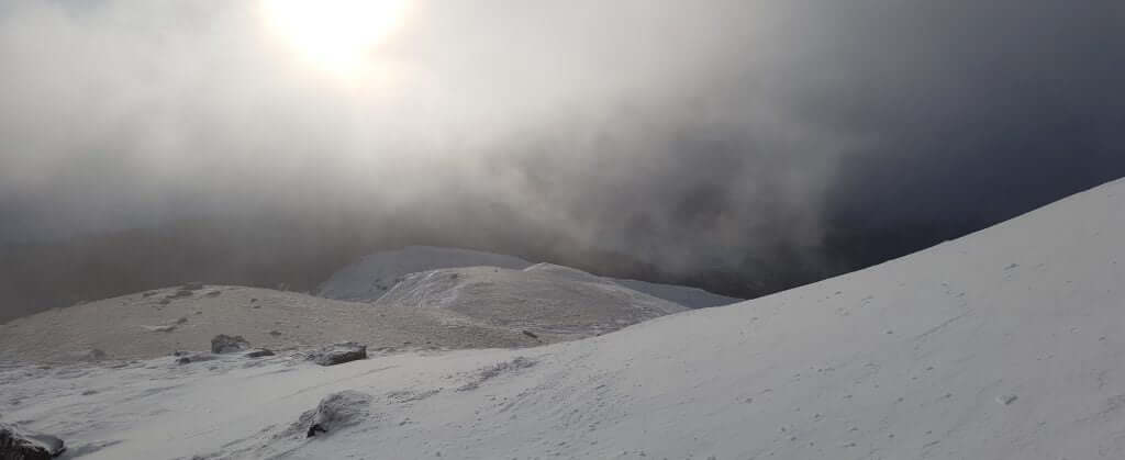 It was not possible anymore to see the bottom