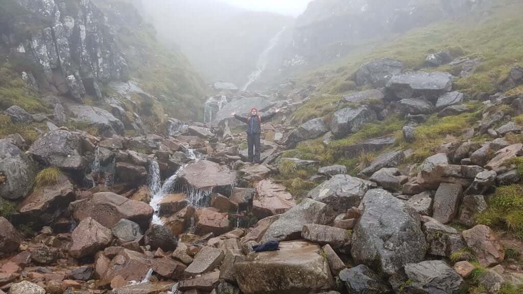 Somewhere middle of the hike