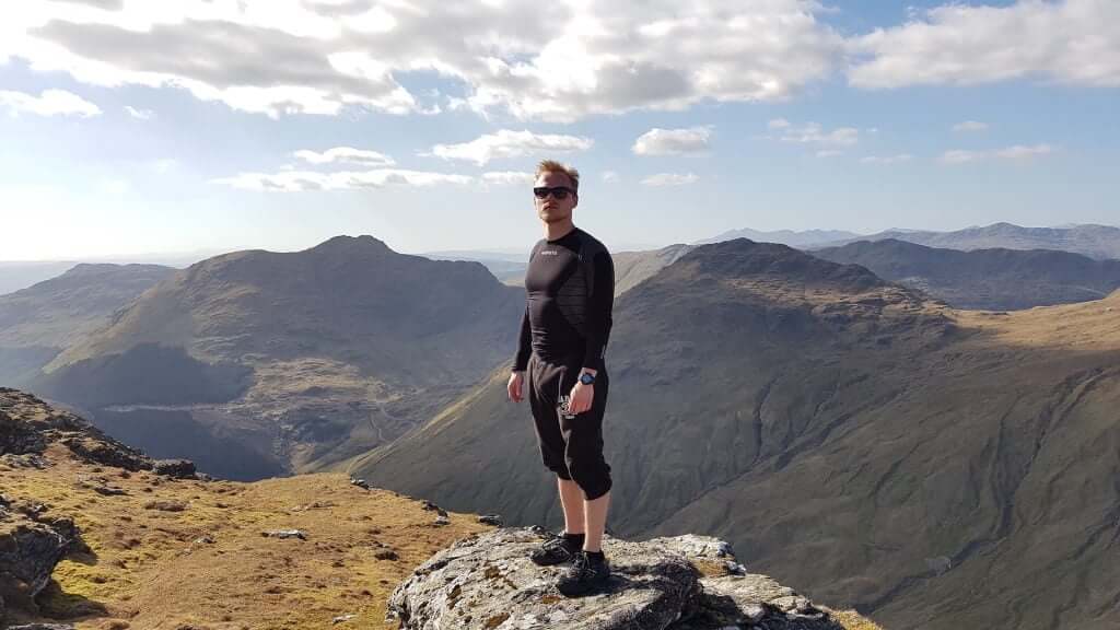 Area was full with little mountains