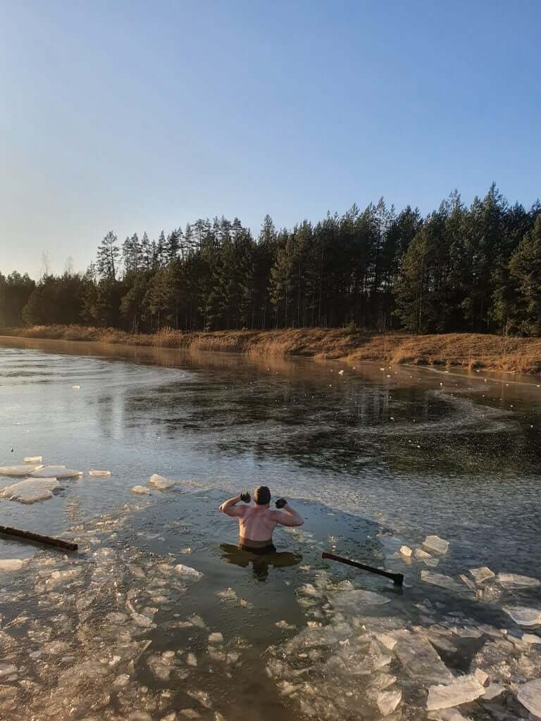 Pin pricking sensation is how the body feels