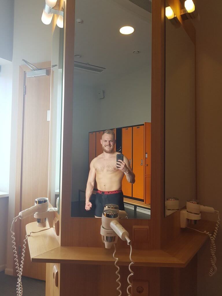 Also some shirtless images