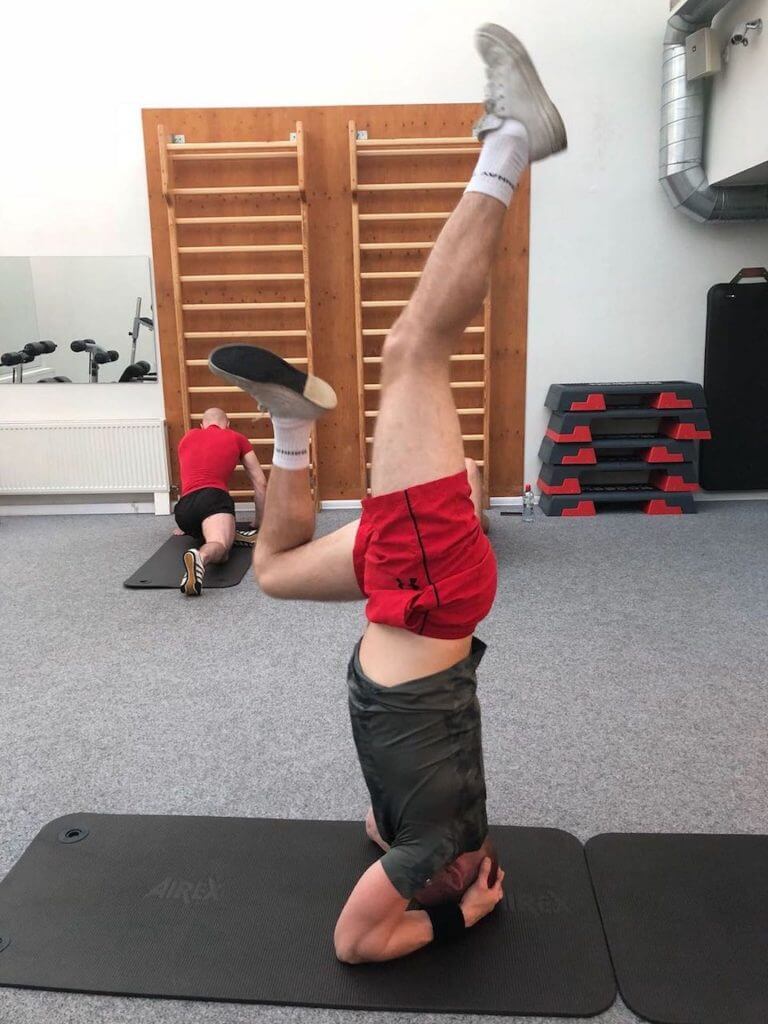 When blood goes in my head the feeling is strange but good