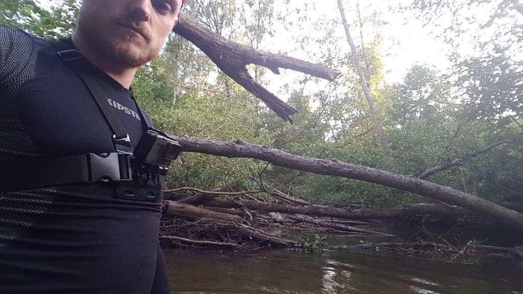 Helping beavers to build a dam