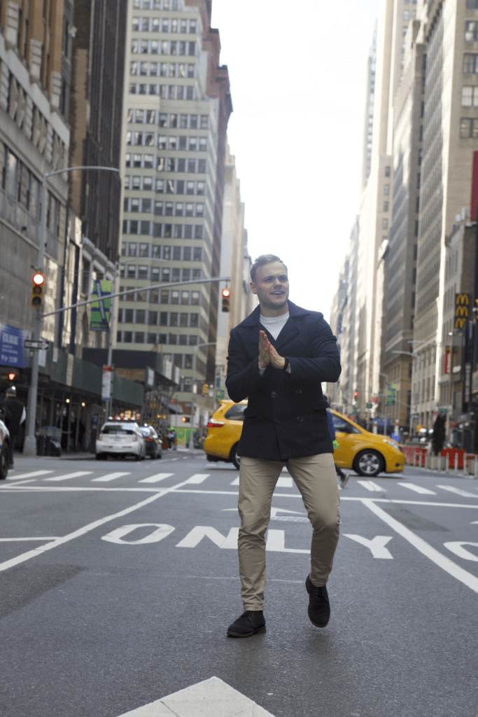 Empty street during NY Marathon