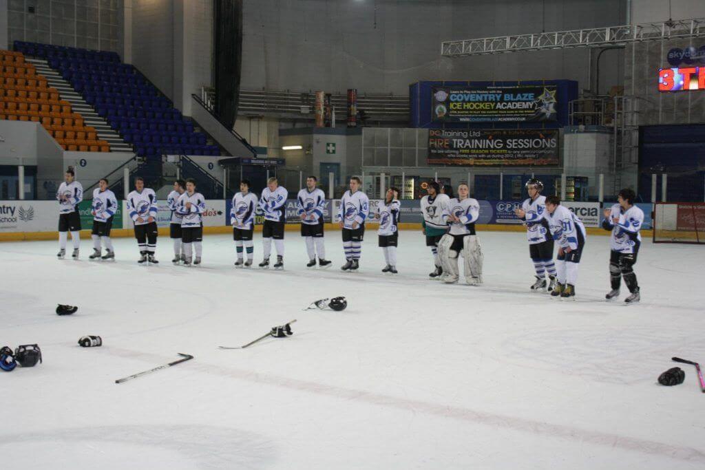 Post-game celebration