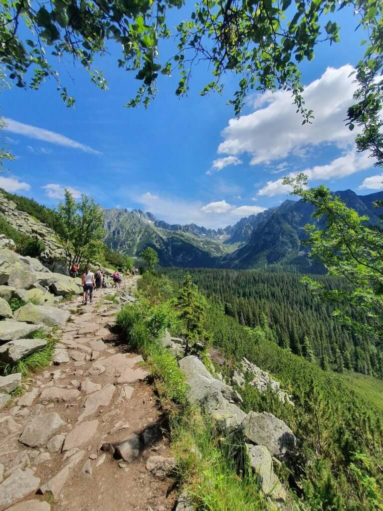 Rocky mountain terrain
