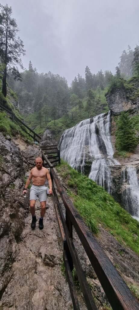 Summer - rain - shirtless = best umbrella