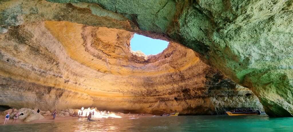 Benagil coastal formations
