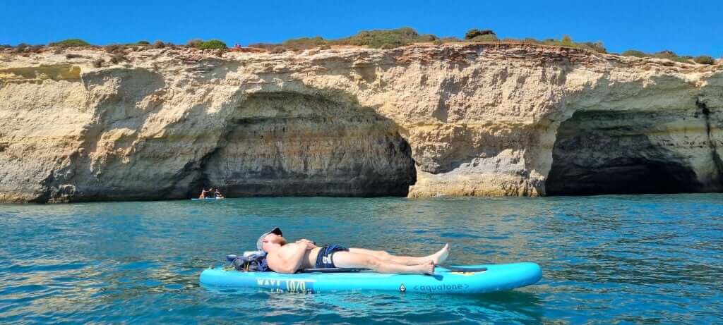 Benagil rock formations