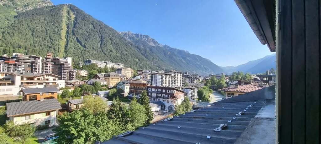 View from the house I was staying