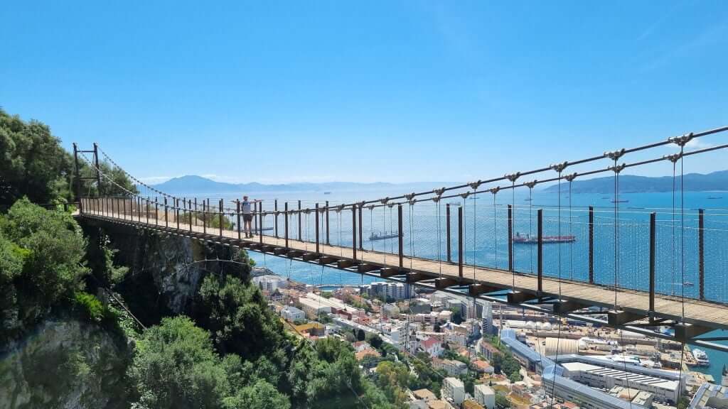 View towards Morocco