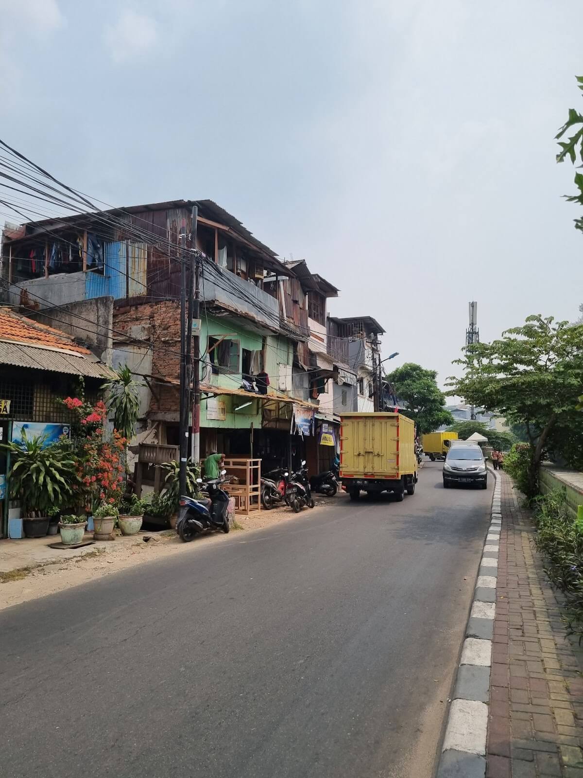 Jakarta market street