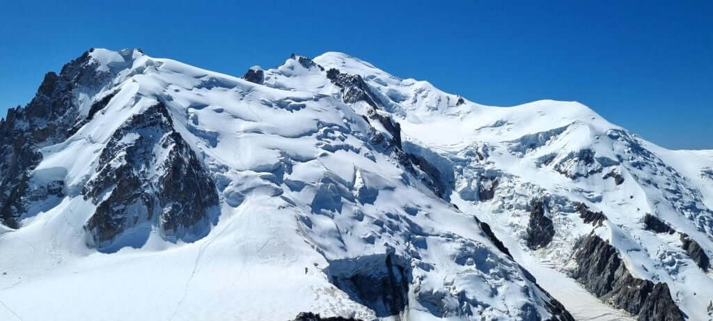 Mont Blanc zoomed in