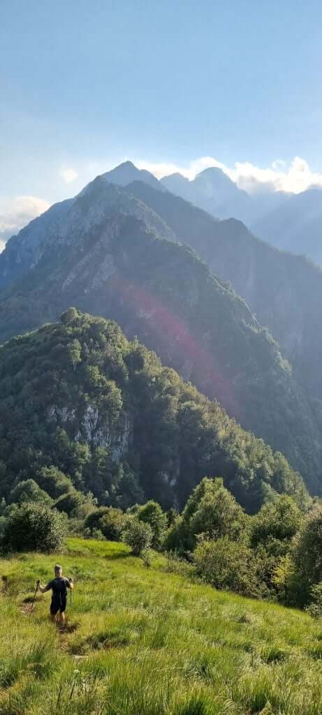 Final view of Monte Sperone