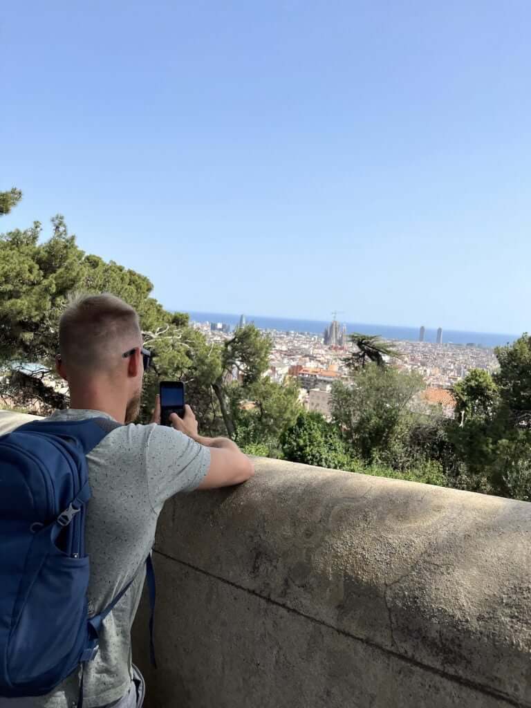La Sagrada Familia view