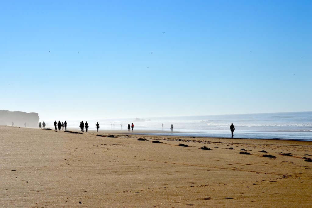 Early morning surf session