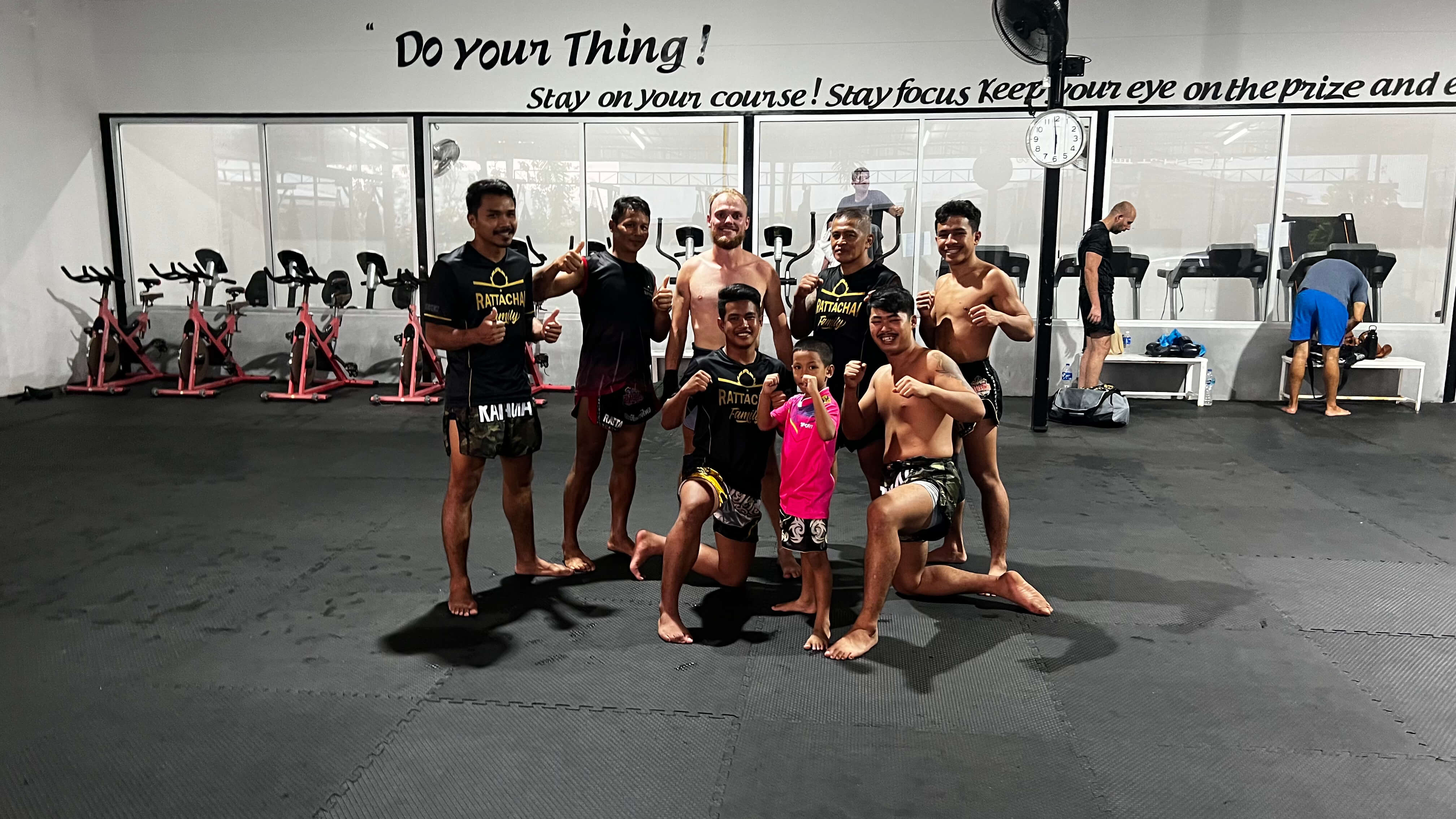 Muay Thai training