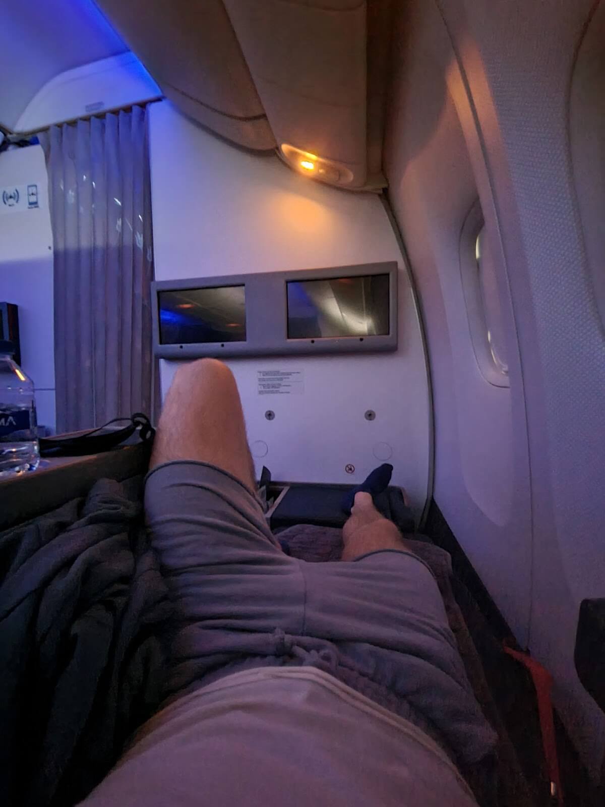 Business class amenities