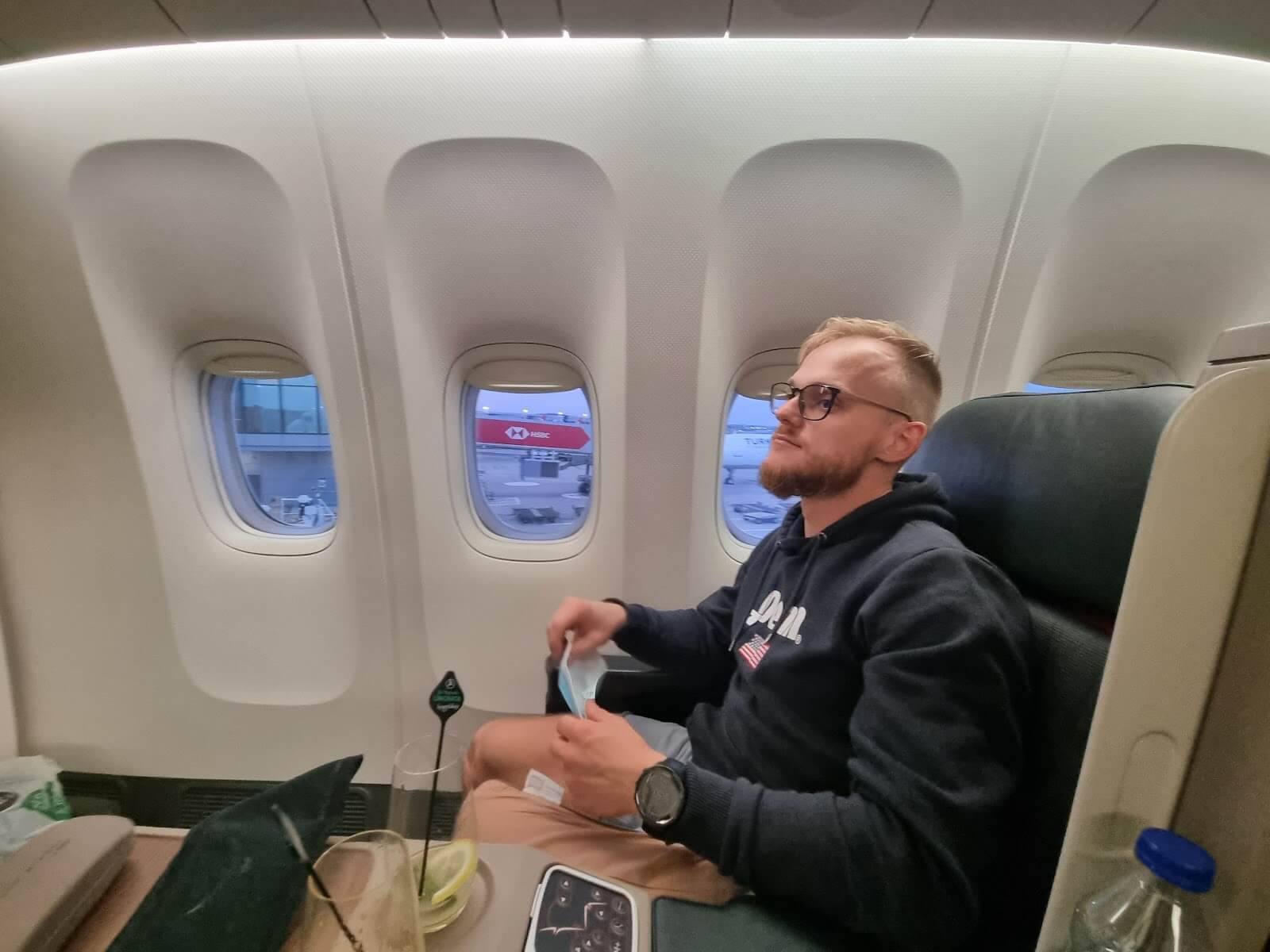 Business class cabin